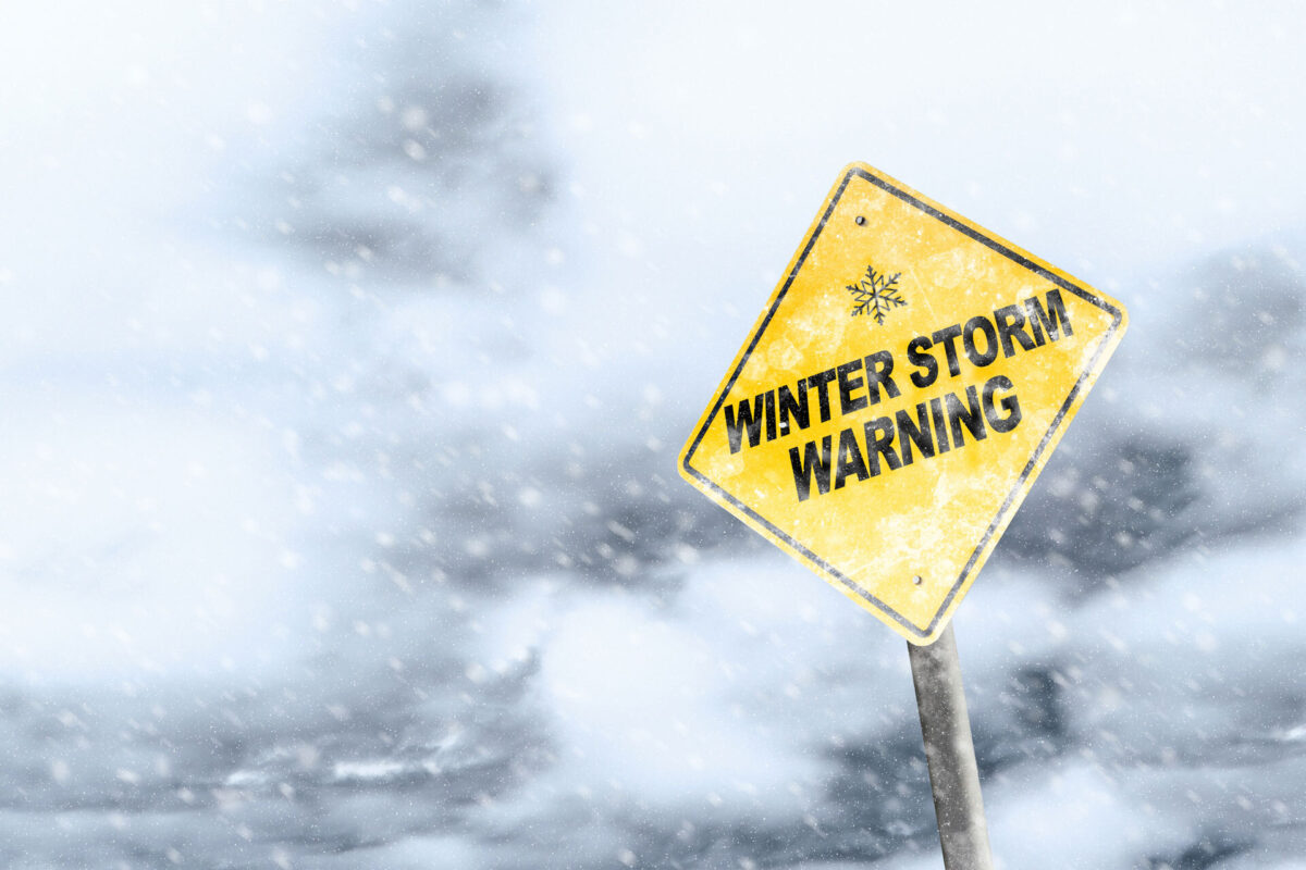 Winter preparedness supplies and equipment for cold weather emergencies